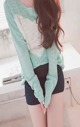 Blusa manga larga y Short