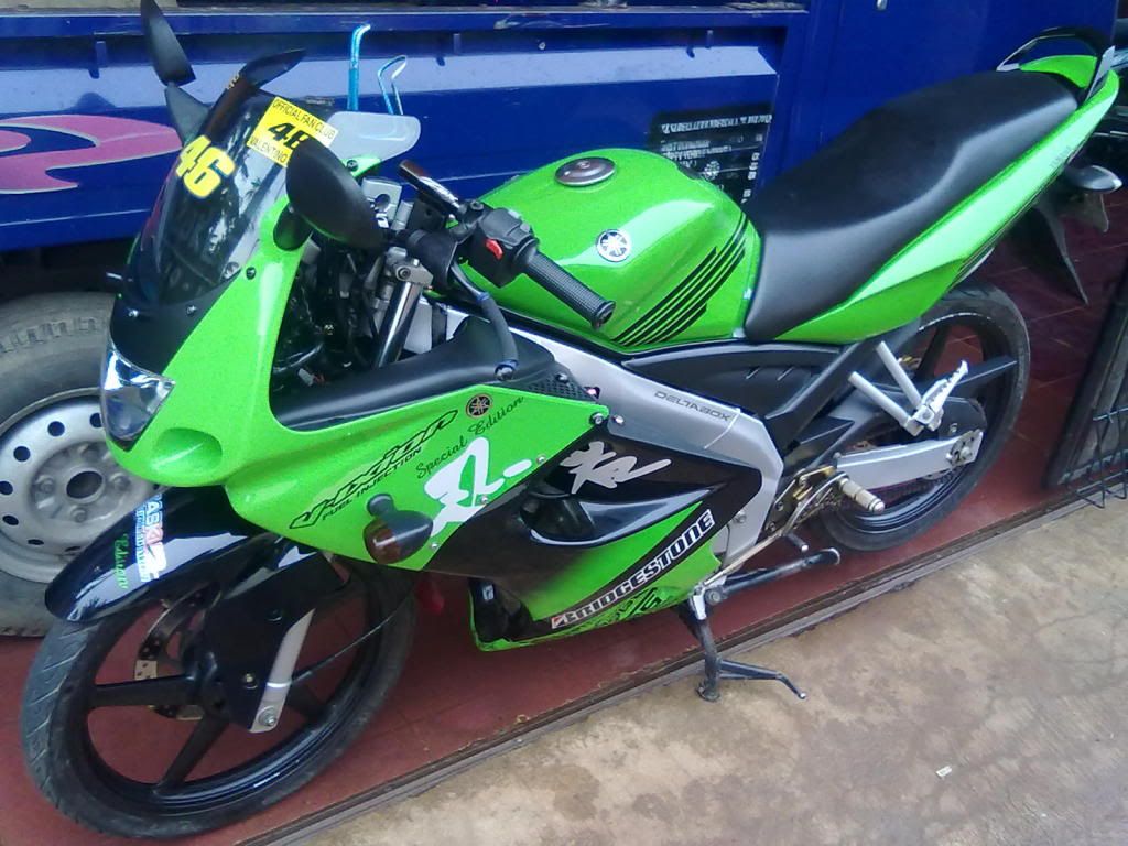 Vixion Modif Fairing Ninja RR Paling Ganteng Sebekasi Kota