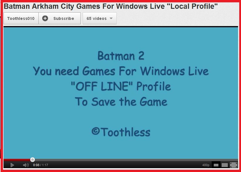 Batman Arkham City Password For Encrypted File