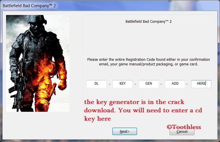 Battlefield bad company 2 multiplayer serial key generator download free