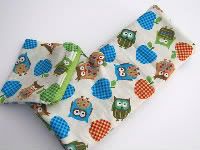 Owls & Apples - Knitting Needle Roll