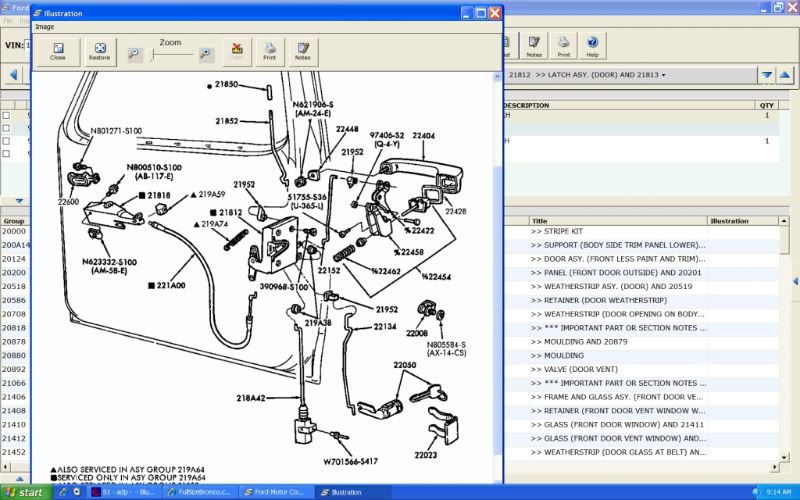Door lock and latch linkage Bronco Forum Full Size Ford Bronco Forum