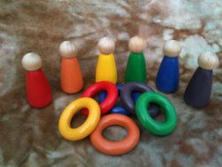 Pegs and Rings Matching Educational Toy