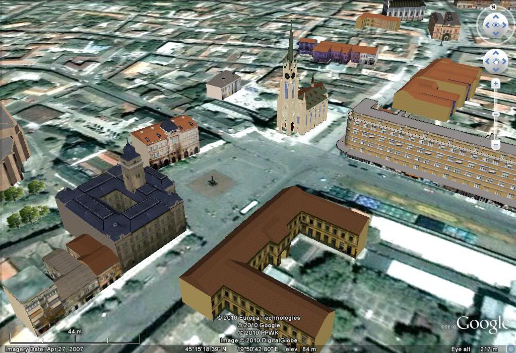 mapa novog sada 3d 3D Novi Sad na Google Earthu/Street Viewu (1/9): NSBuild Forum mapa novog sada 3d