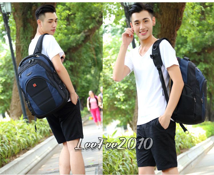 SWISSGEAR Waterproof Backpack Travel Gym Bag Laptop Satchel Student Bag