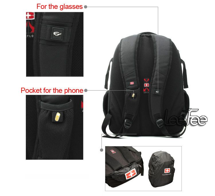 SWISS GEAR DSLR Camera Backpack Bag Padded For Canon Nikon Sony 15.6'' Laptop eBay