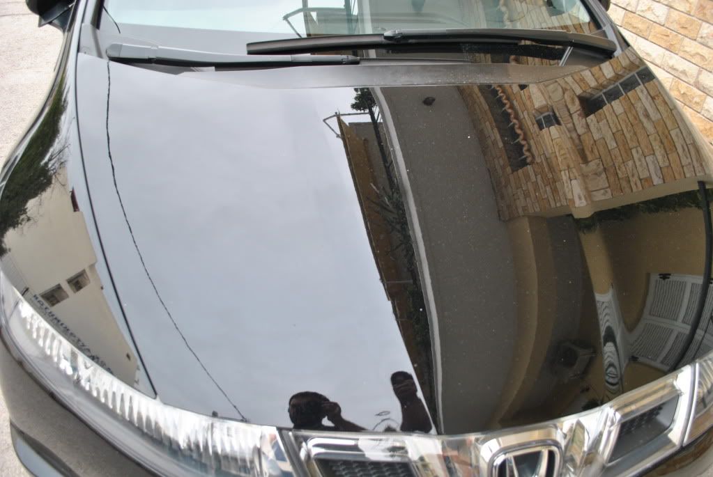 Artdeshine hydrophobic water reppelent sheeting action Detailing