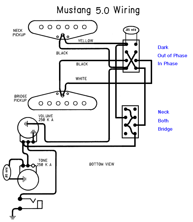 Modified Mustang Wiring | GuitarNutz 2