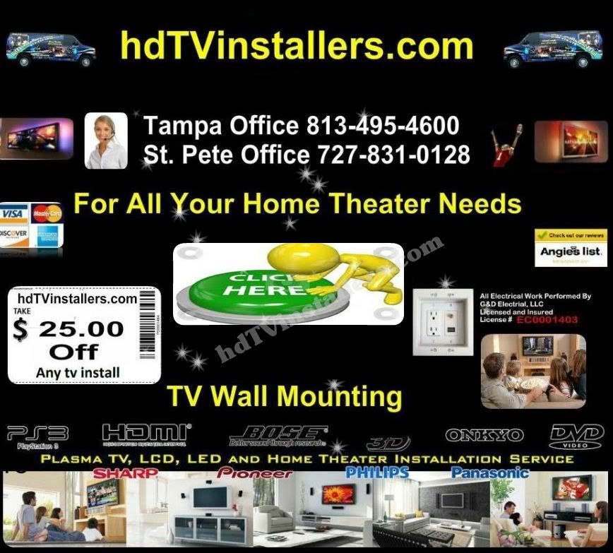 Tampa Home Theater installer Picture