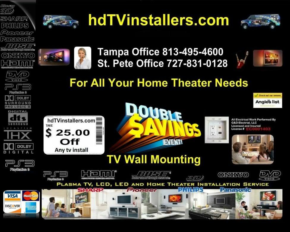Tampa tv mount home theater save 