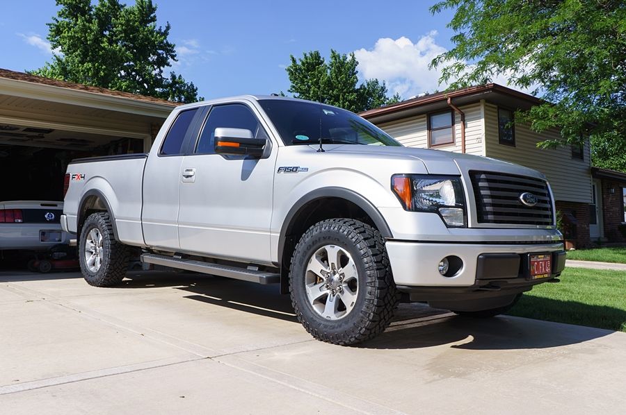 Ford f150 biggest tire on stock rims #9