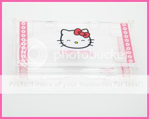 Hello Kitty gift pack for nintendo DSi DS lite DSL 2 x crystal case 