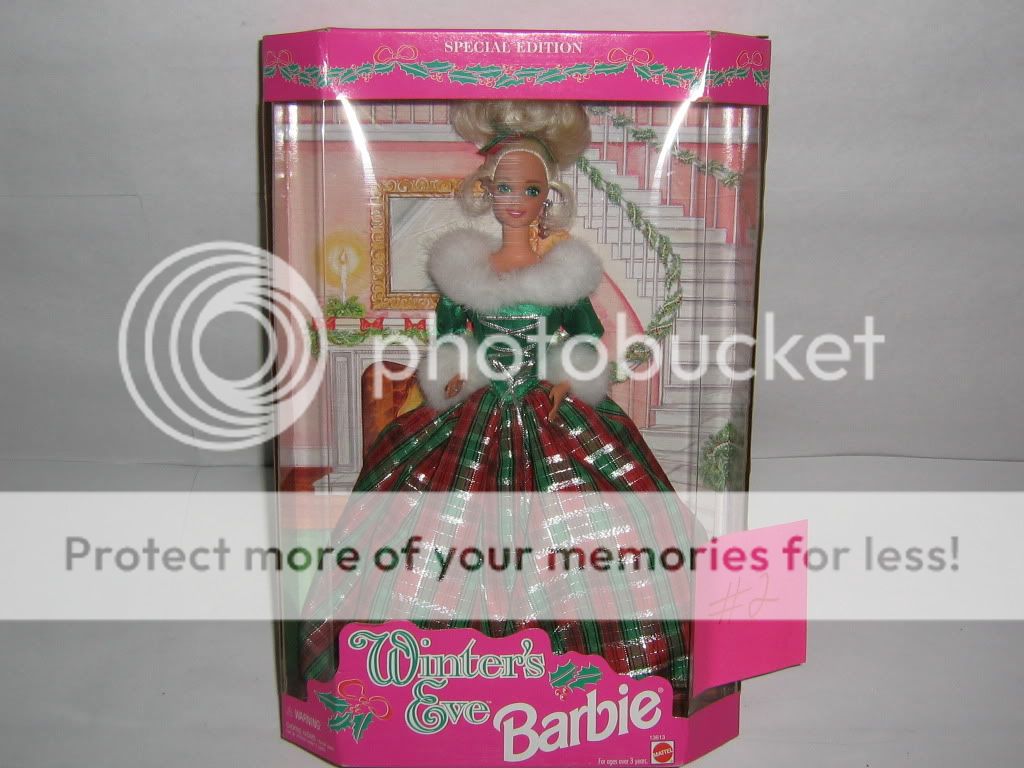 1994 SPECIAL EDITION WINTERS EVE BARBIE NEW IN BOX #2  