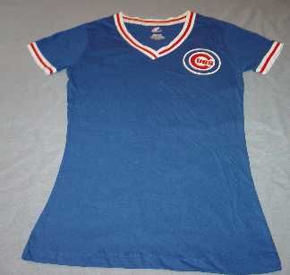 Chicago Cubs pullover jersey Ladies medium MLB  