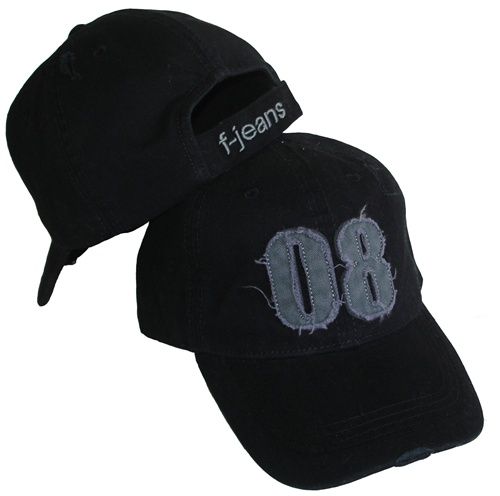 Black vintage baseball cap