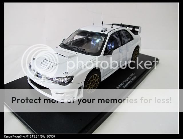 43 Autoart,Subaru Impreza WRC #5 Monte Carlo 2008,BLUE  