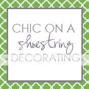 Chic on a Shoestring Decorating