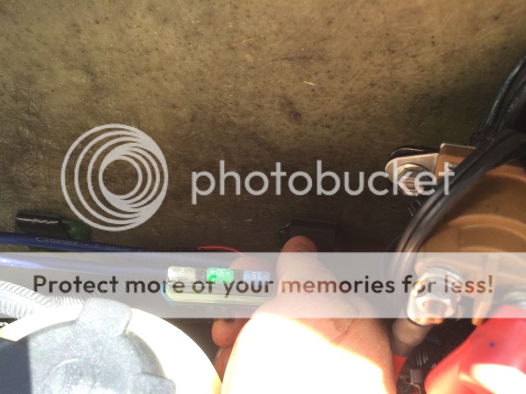 All other fuses are original or have been there for over 110hours.