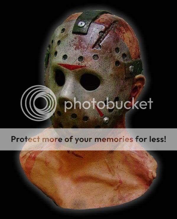 Jason Voorhees Latex Mask Halloween Costume Friday 13th