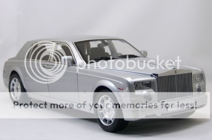 18 Rolls Royce Phantom Silver,Limited of 999 pcs, 