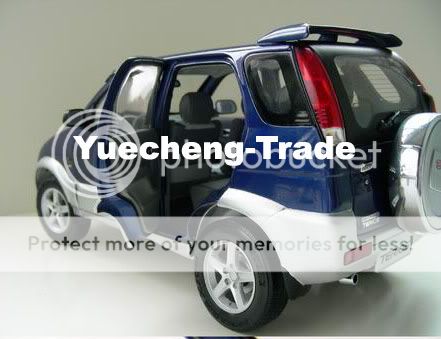 Dealer Ed 115,China FAW Toyota Terios,SUV,BLUE  