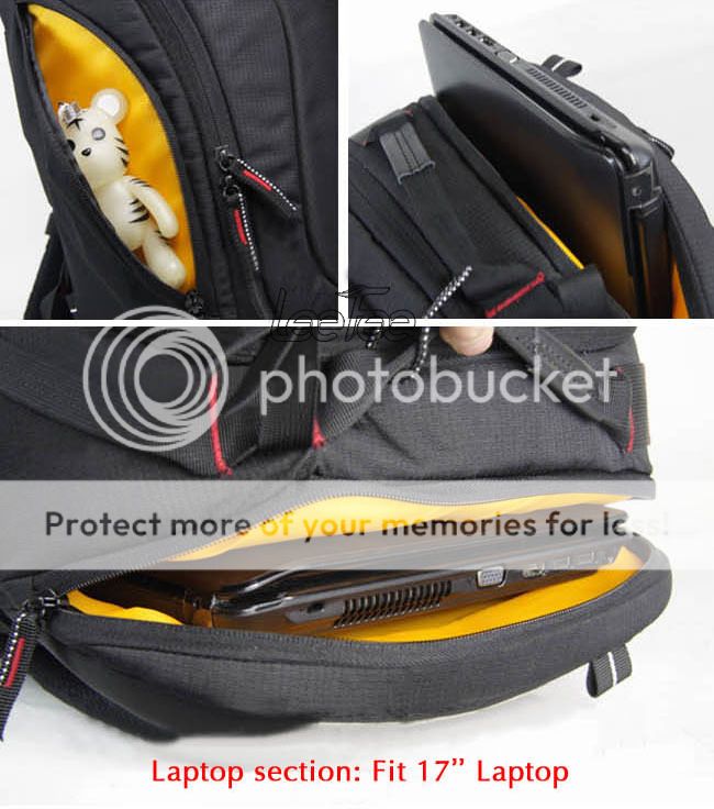 Professional DSLR Canon Nikon Digital Camera Laptop Backpack Sony Camcorder Bags