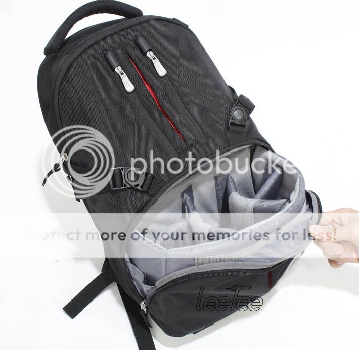   Professional Canon Nikon DSLR Digital Camera 14 Laptop Backpack Bag