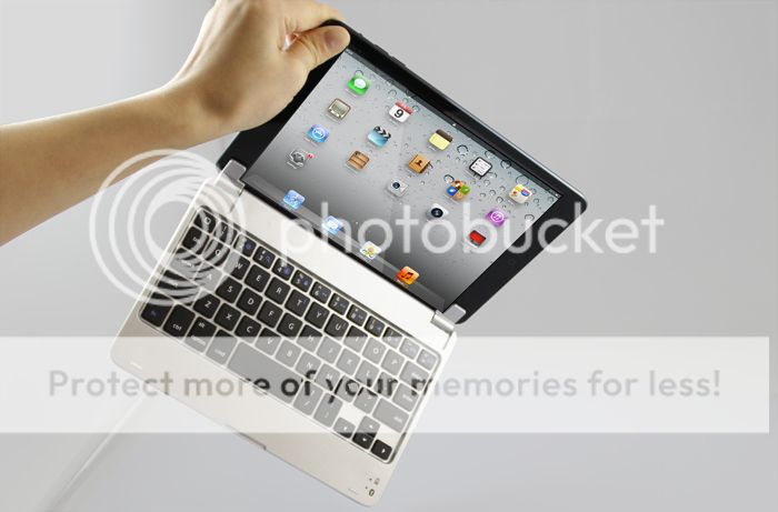 Slim Aluminum Wireless Bluetooth V3 0 Keyboard for Apple iPad Mini