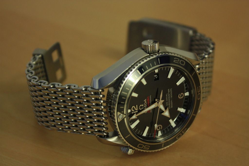 omega speedmaster mesh