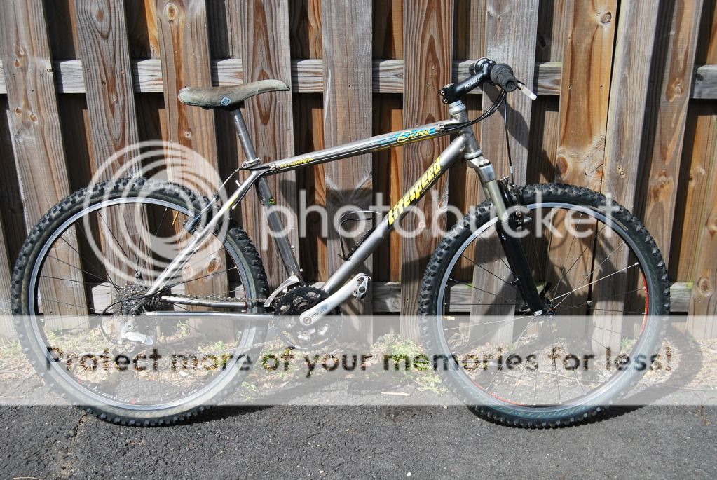 Litespeed Ocoee Titanium Mountain Bike Bicycle 1996 17 26 x 2 1 Tires